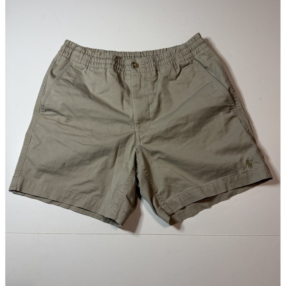 Vintage Y2K Polo Ralph Lauren Shorts Mens Small Khaki Beige Board